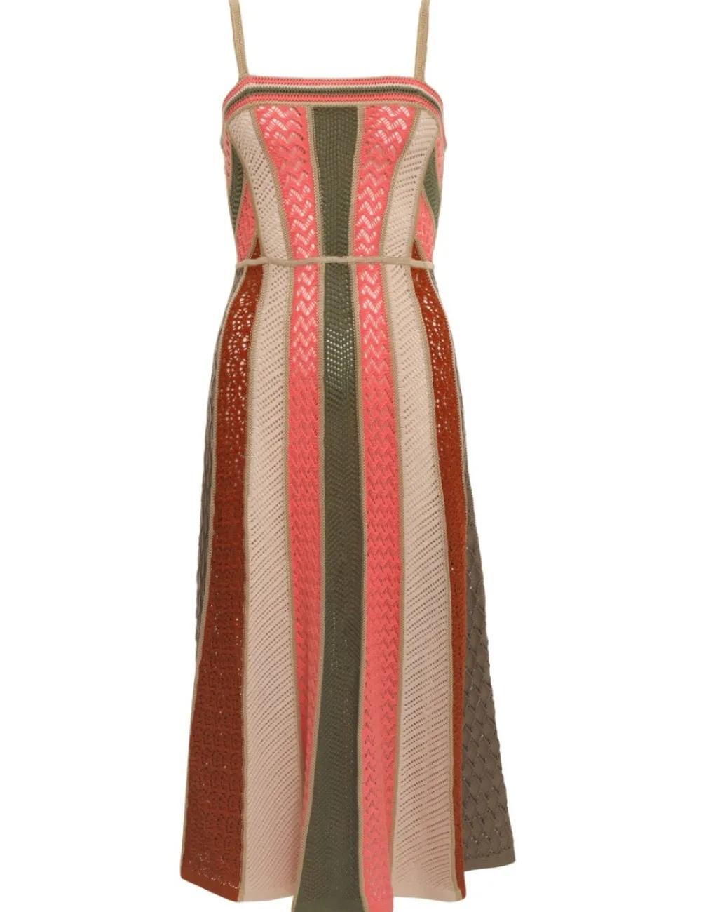 ZIMMERMANN Clothing<Chintz Panelled Midi Dress