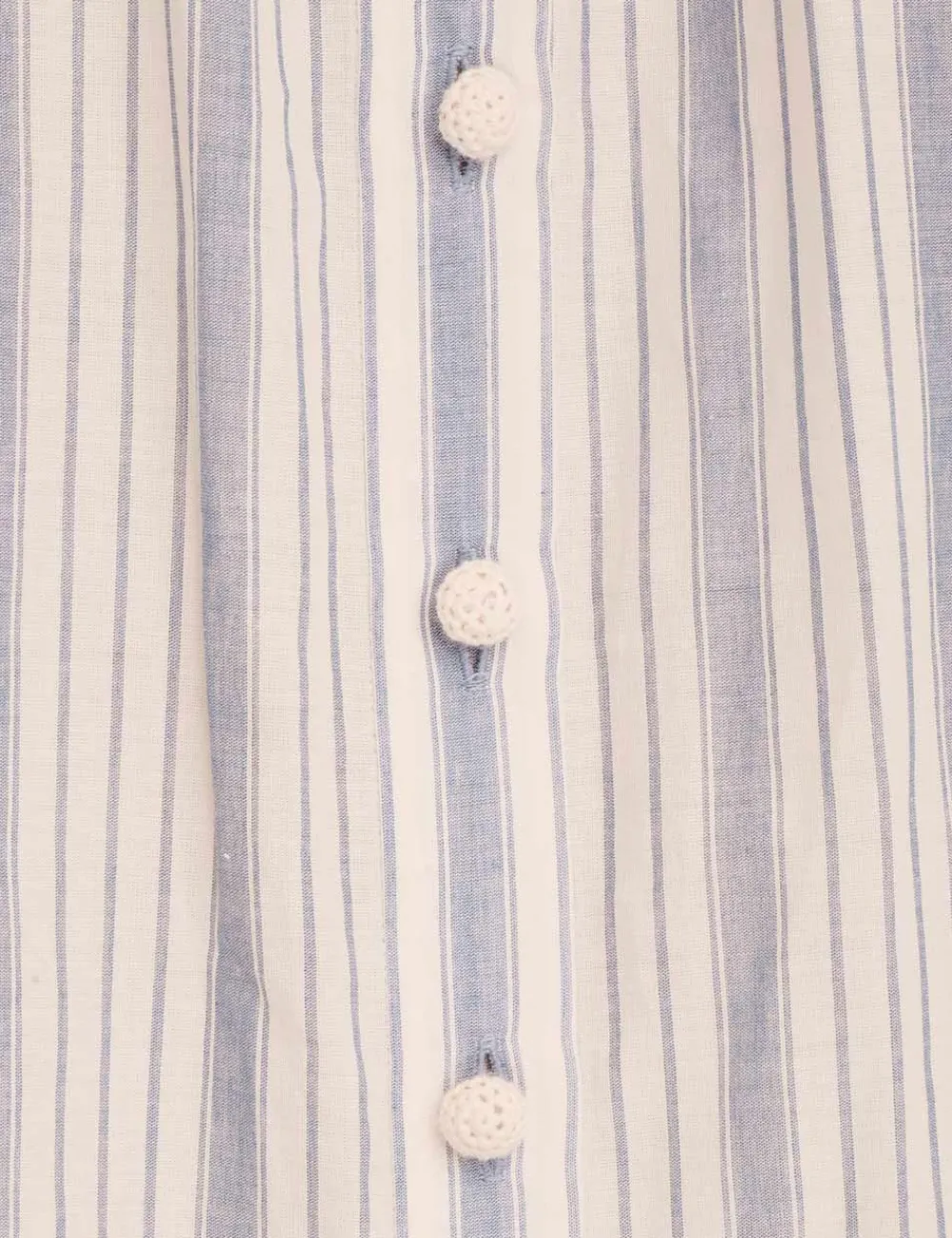 ZIMMERMANN In Denim<Chintz Striped Billow Blouse