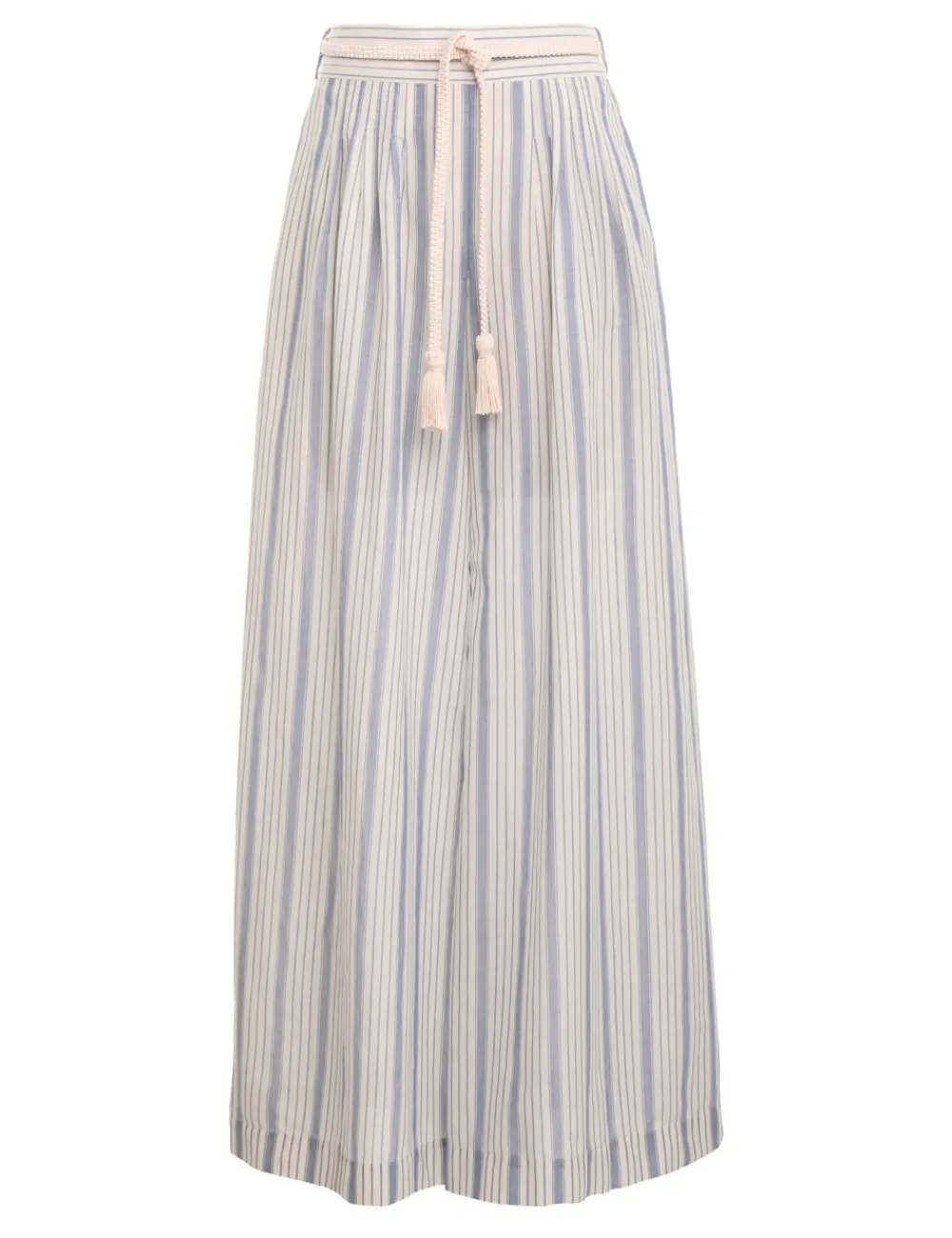 ZIMMERMANN In Denim<Chintz Striped Relaxed Pant