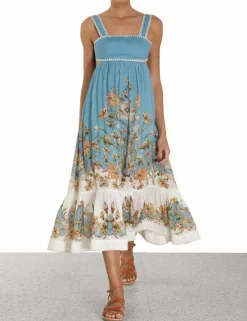 ZIMMERMANN Dresses & Coverups<Chintz Tiered Midi Dress