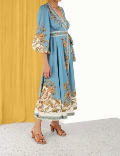 ZIMMERMANN Dresses & Coverups<Chintz Wrap Midi Dress