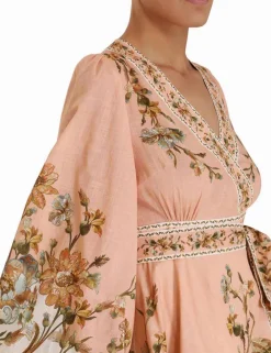 ZIMMERMANN Clothing<Chintz Wrap Mini Dress