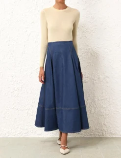 ZIMMERMANN Clothing<Classic Crew Neck Sweater
