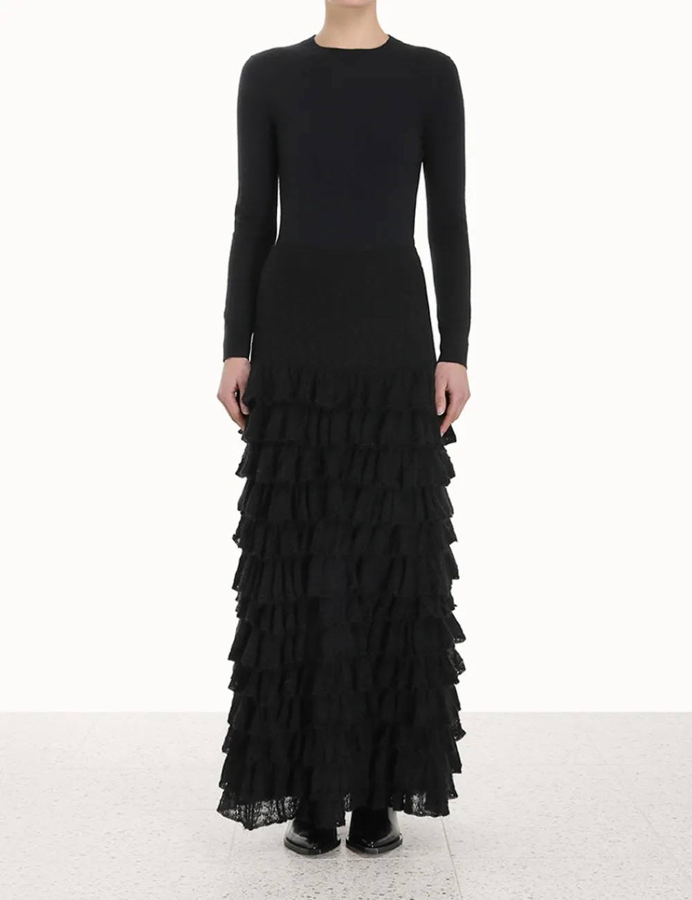 ZIMMERMANN Tops<Classic Crew Neck Sweater
