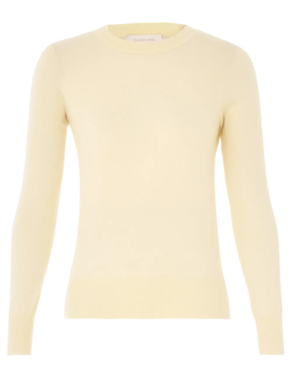 ZIMMERMANN Knitwear<Classic Crew Neck Sweater