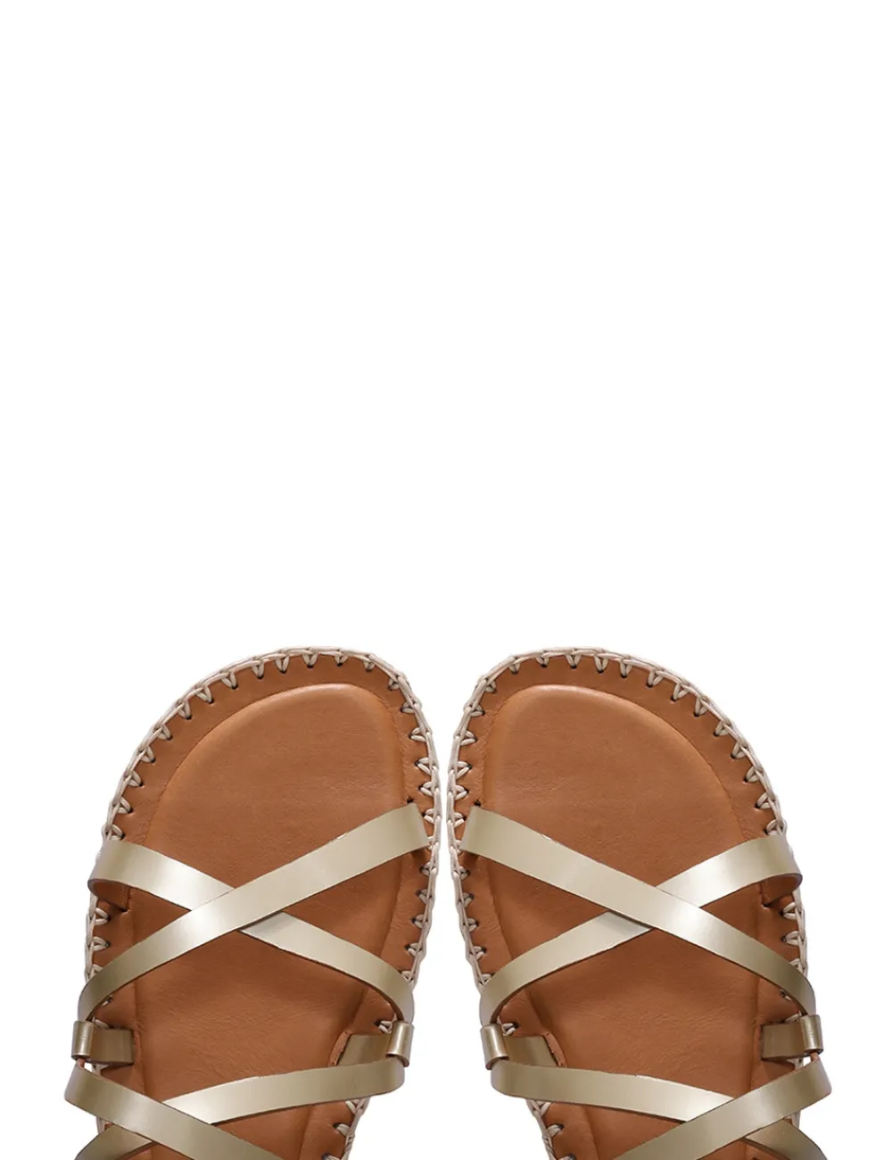 ZIMMERMANN Sandals<Criss-Cross Sandal