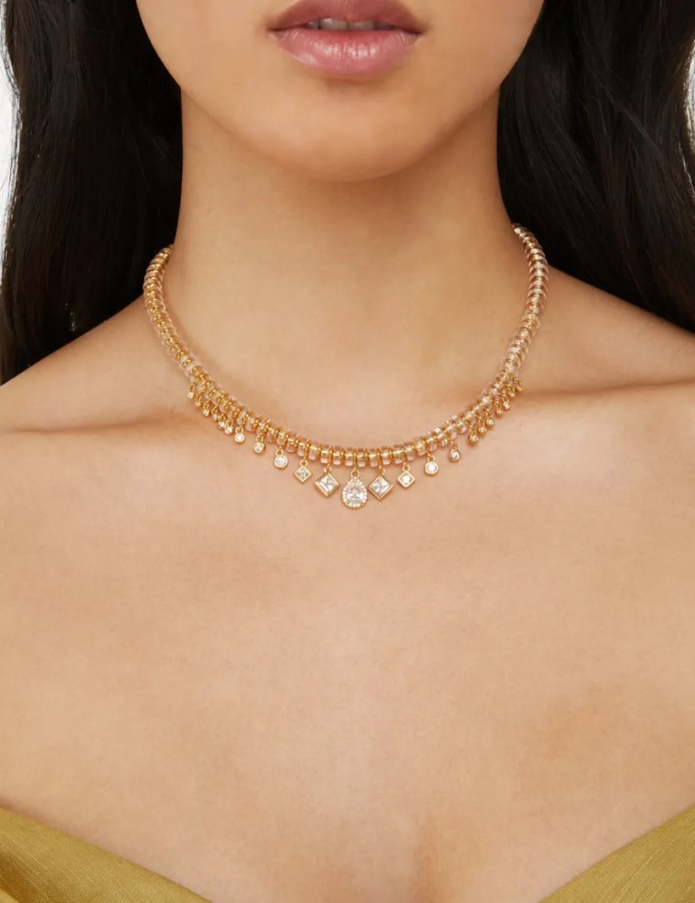 ZIMMERMANN Jewellery<Crystal Beads Necklace