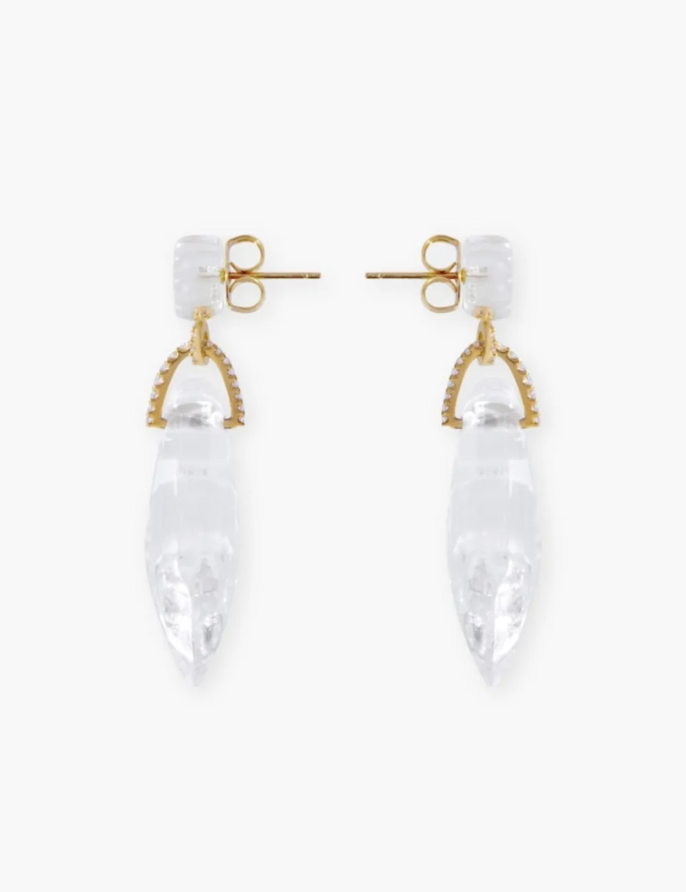 ZIMMERMANN Form & Light<Crystal Chandelier Earrings