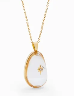 ZIMMERMANN Necklaces<Crystal Pebble Necklace