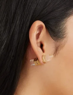 ZIMMERMANN Luminosity<Crystal Quartz Studs Earrings