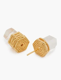 ZIMMERMANN Jewellery<Crystal Quartz Studs Earrings