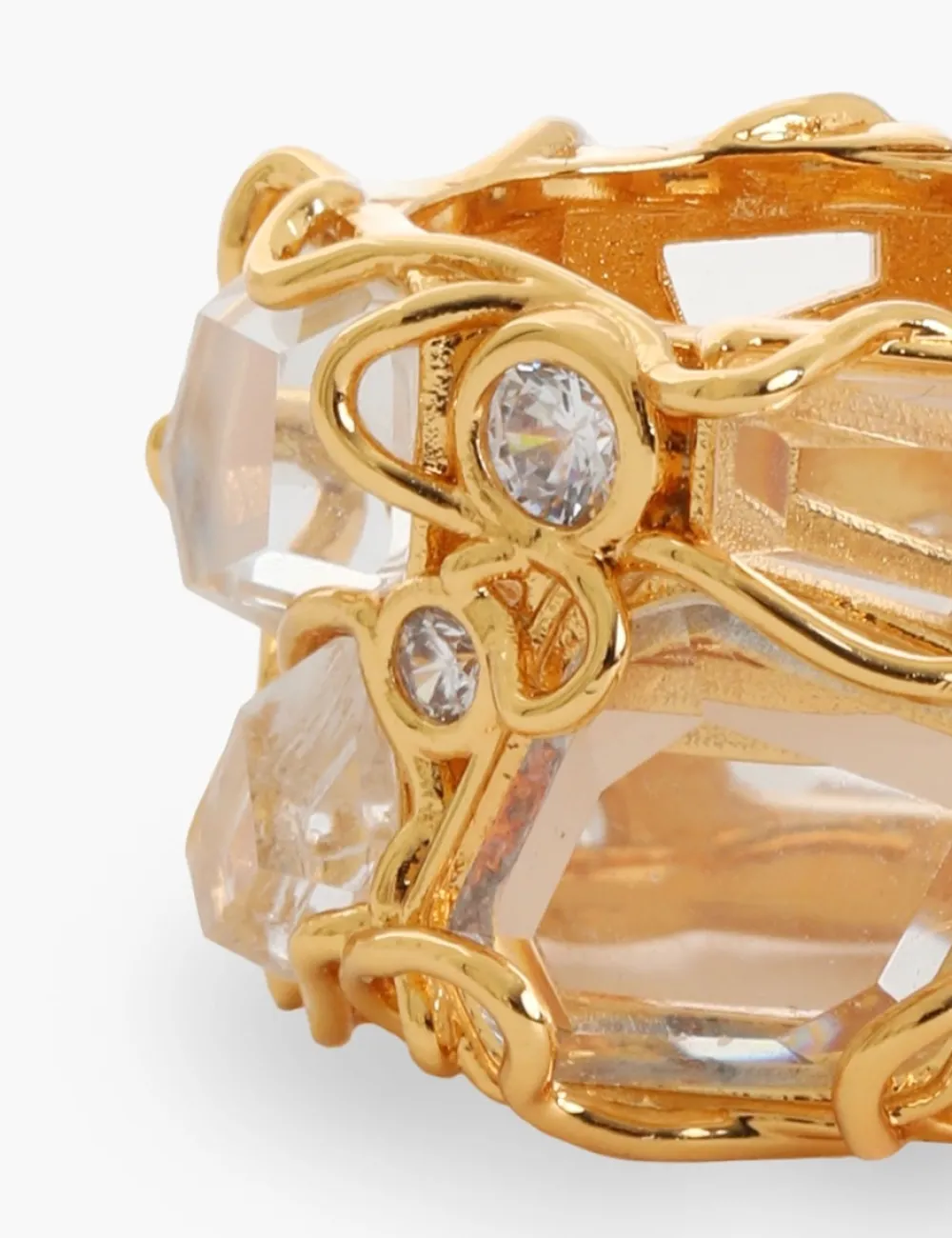 ZIMMERMANN Form & Light<Crystal Swirl Ring