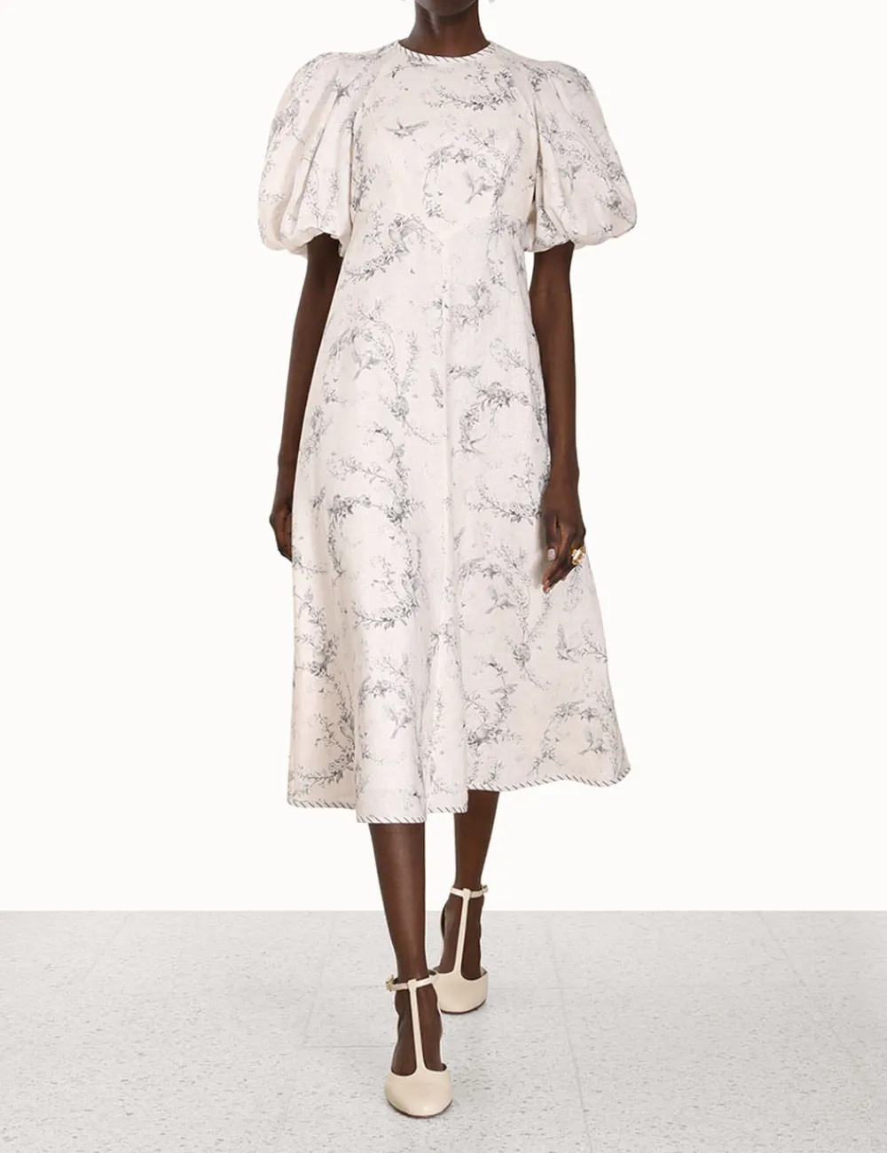 ZIMMERMANN Dresses<Day Midi Dress