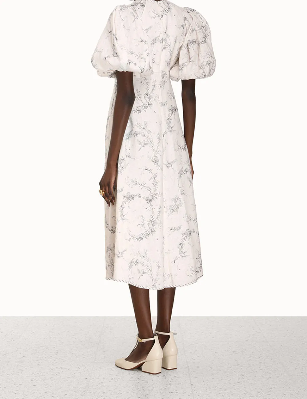 ZIMMERMANN Dresses<Day Midi Dress