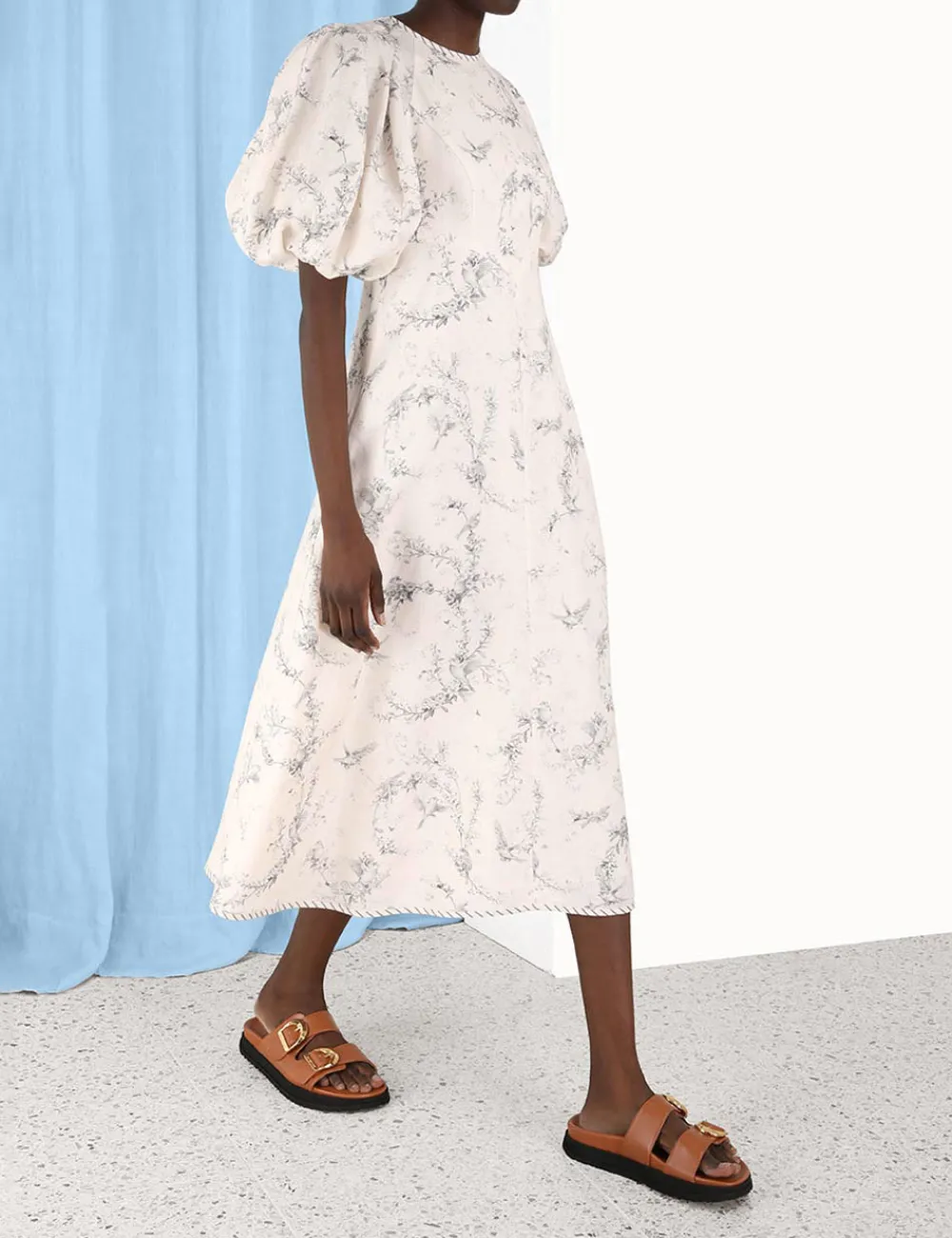 ZIMMERMANN Dresses<Day Midi Dress