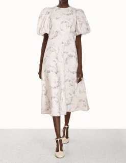ZIMMERMANN Luminosity<Day Midi Dress