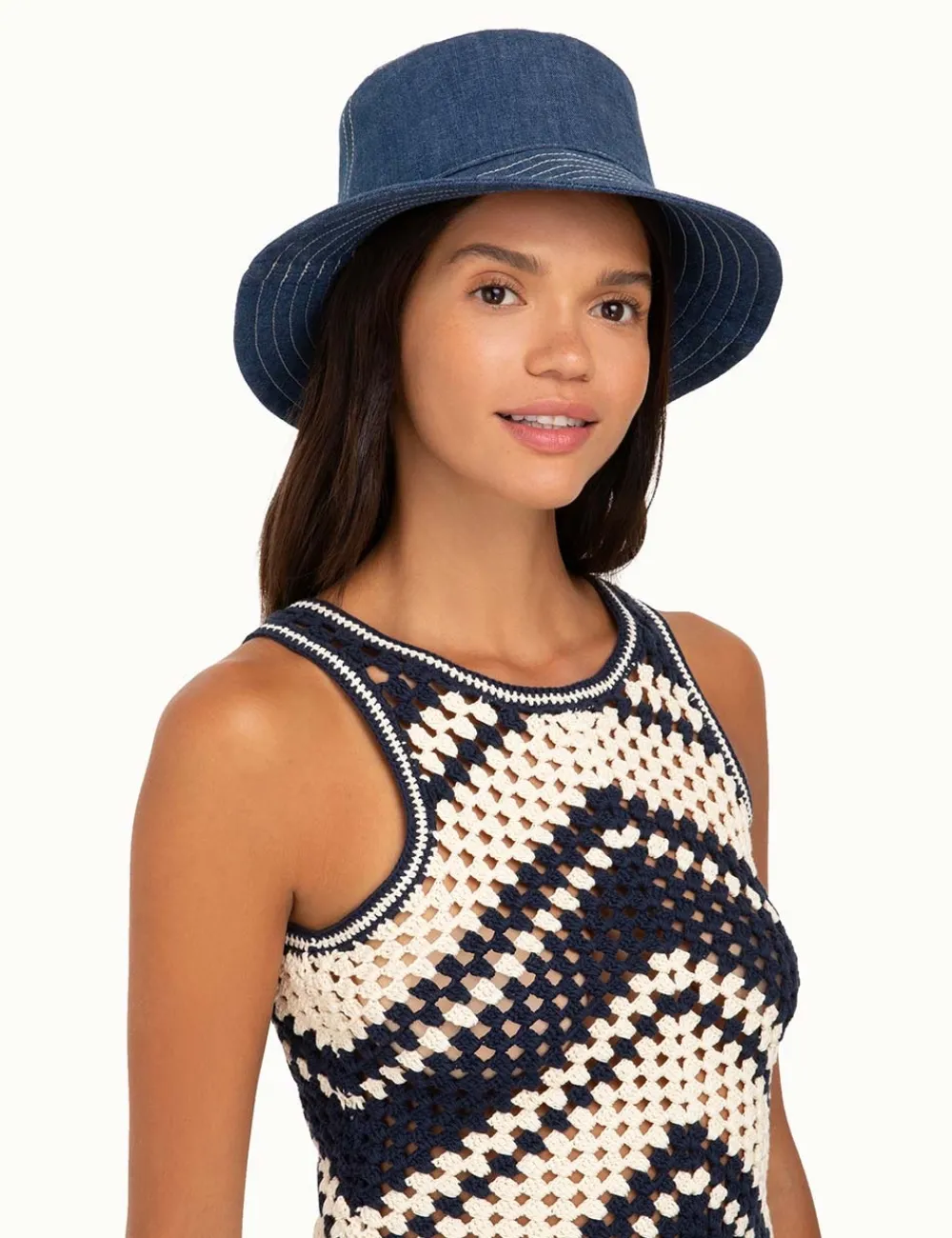 ZIMMERMANN Accessories<Denim Bucket Hat