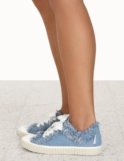 ZIMMERMANN Sneakers<Denim Lo-Top