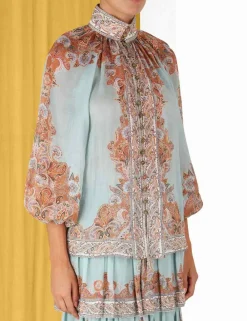 ZIMMERMANN Tops<Devi Billow Blouse