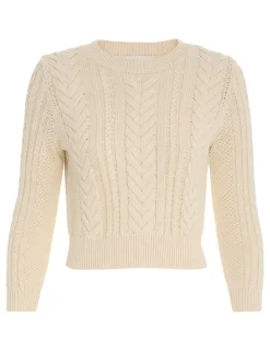 ZIMMERMANN Clothing<Devi Cable Knit Top