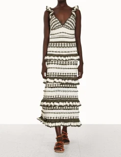 ZIMMERMANN Clothing<Devi Crochet Frill Dress