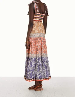 ZIMMERMANN Clothing<Devi Crochet Spliced Dress