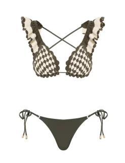 ZIMMERMANN Bikinis<Devi Crochet Triangle Bikini