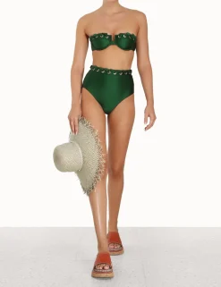 ZIMMERMANN Bikinis<Devi Eyelet Balconette Bra