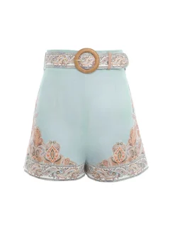 ZIMMERMANN Shorts & Pants<Devi Fitted Short