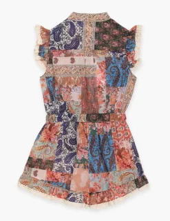 ZIMMERMANN Clothing<Devi Frill Playsuit