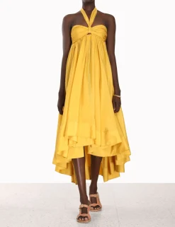 ZIMMERMANN Clothing<Devi Halter Maxi Dress
