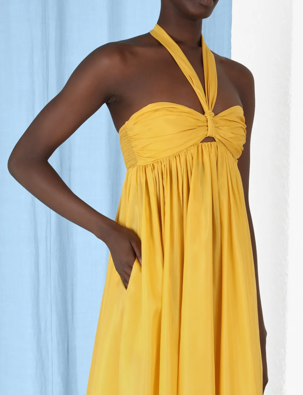 ZIMMERMANN Dresses & Coverups<Devi Halter Maxi Dress