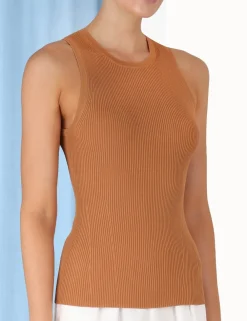 ZIMMERMANN Tops<Devi Knit Racer Tank