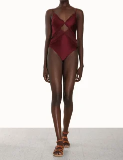 ZIMMERMANN One Pieces<Devi Lace Cutout 1Pc