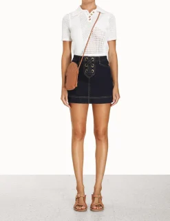 ZIMMERMANN Clothing<Devi Lace Up Skirt