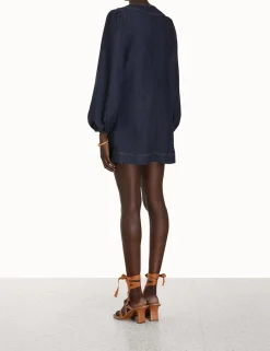 ZIMMERMANN Clothing<Devi Lace Up Tunic Dress