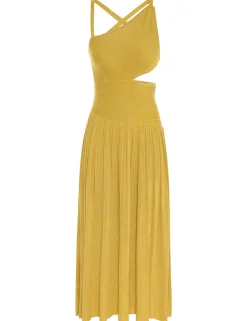 ZIMMERMANN Knitwear<Devi Lurex Midi Dress