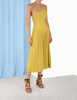 ZIMMERMANN Knitwear<Devi Lurex Midi Dress