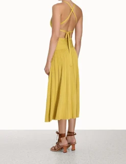 ZIMMERMANN Knitwear<Devi Lurex Midi Dress