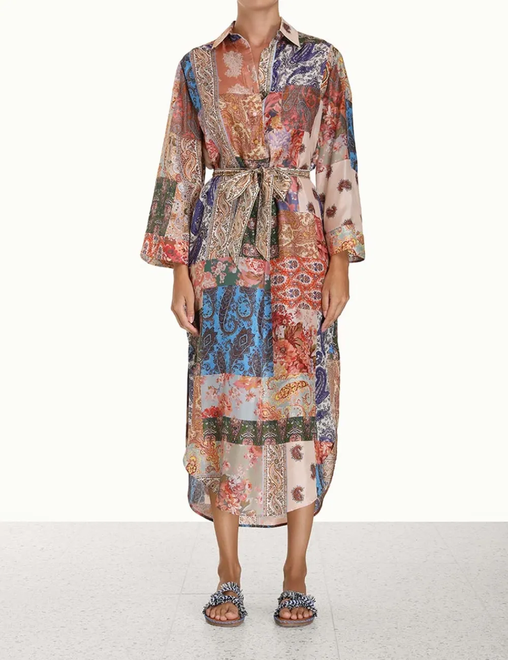 ZIMMERMANN Dresses & Coverups<Devi Midi Shirt Dress