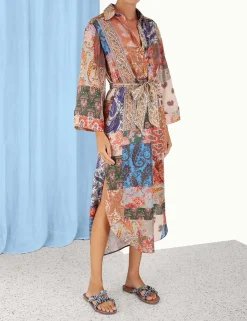 ZIMMERMANN Dresses & Coverups<Devi Midi Shirt Dress