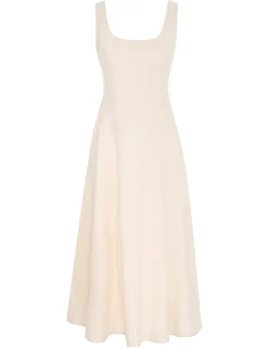 ZIMMERMANN Clothing<Devi Panelled Midi Dress