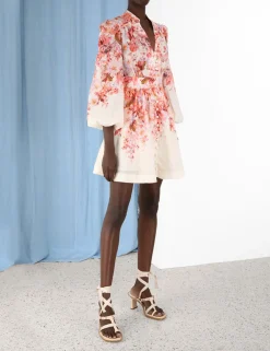 ZIMMERMANN Dresses & Coverups<Devi Plunge Mini Dress