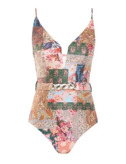 ZIMMERMANN One Pieces<Devi Plunge V Wire 1Pc
