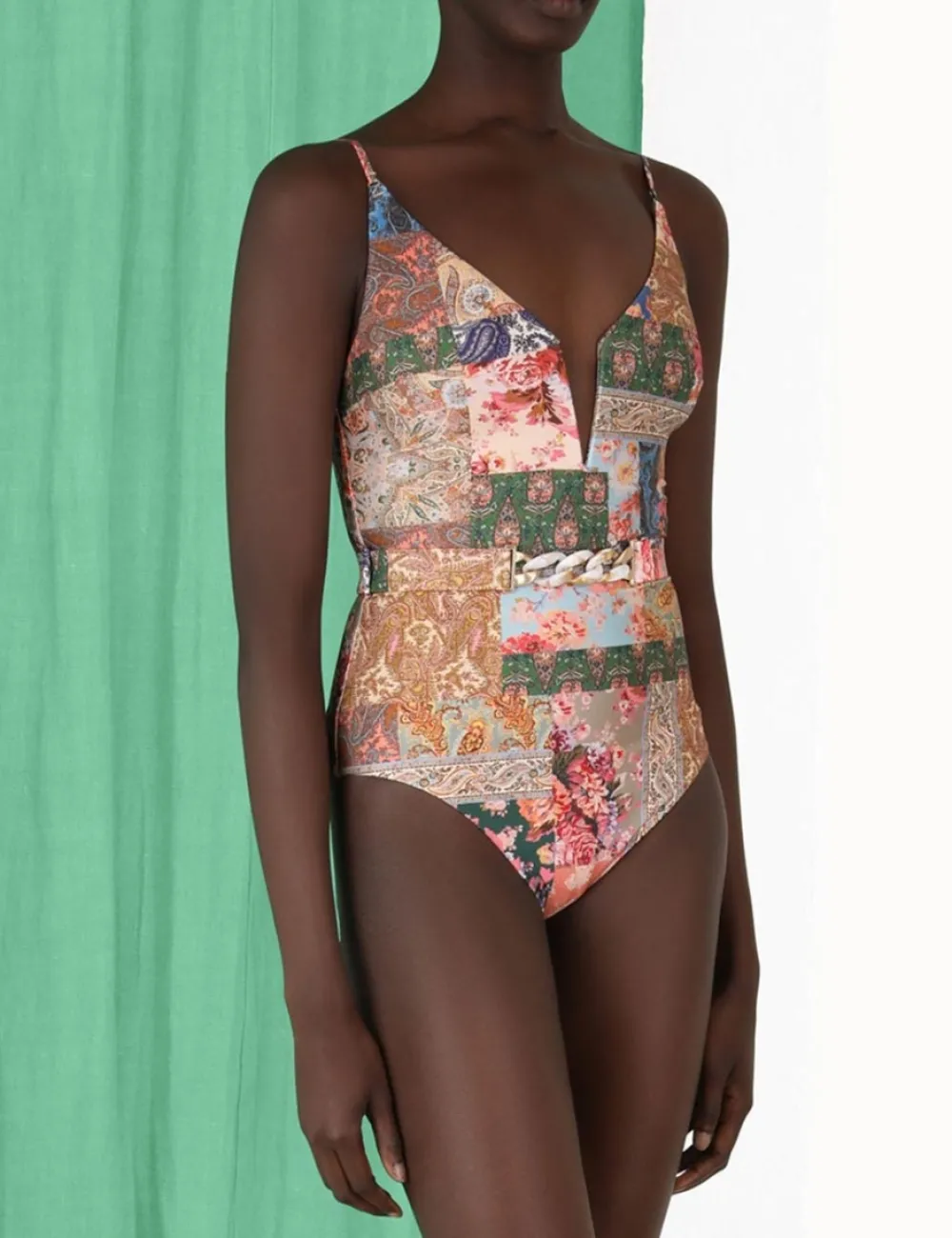 ZIMMERMANN One Pieces<Devi Plunge V Wire 1Pc