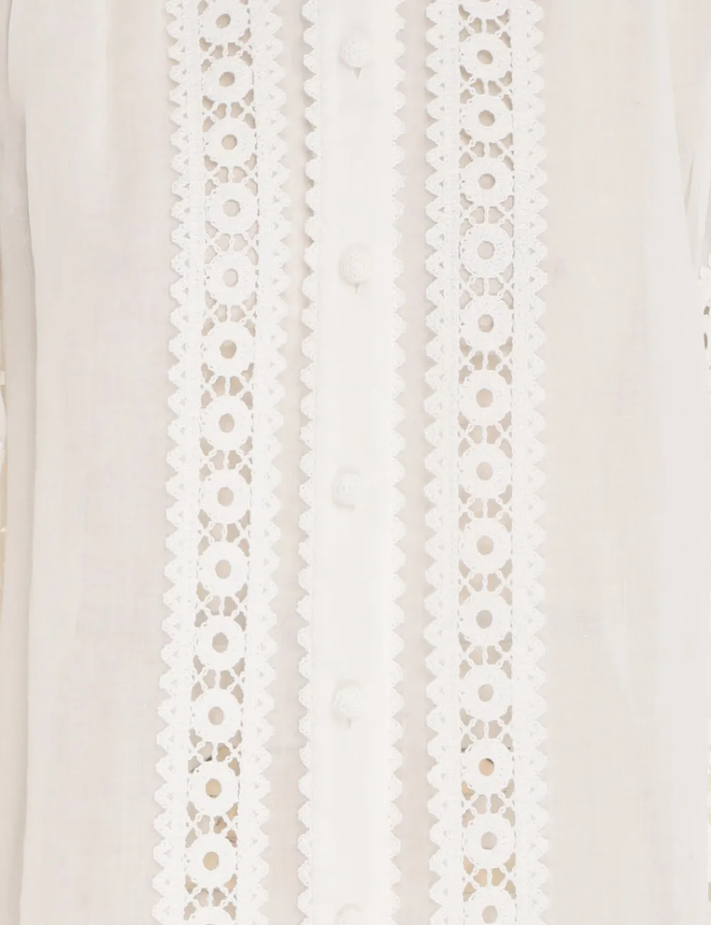ZIMMERMANN Clothing<Devi Spliced Billow Blouse