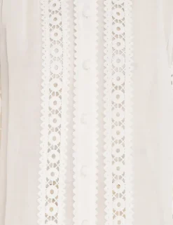 ZIMMERMANN Tops<Devi Spliced Billow Blouse