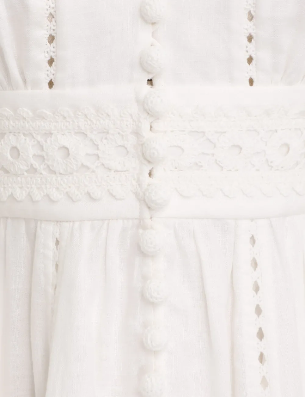 ZIMMERMANN Clothing<Devi Spliced Billow Mini Dress