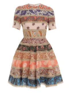 ZIMMERMANN Dresses & Coverups<Devi Spliced Mini Dress