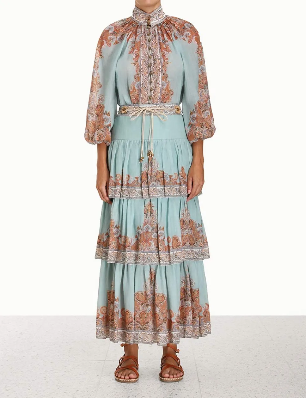 ZIMMERMANN Clothing<Devi Tiered Skirt